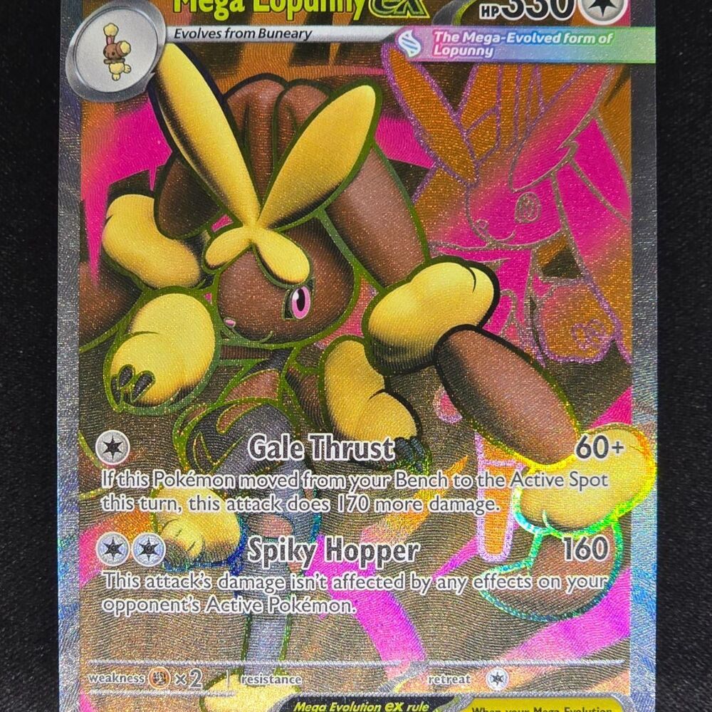 Mega Lopunny ex #115 Pokemon Phantasmal Flames